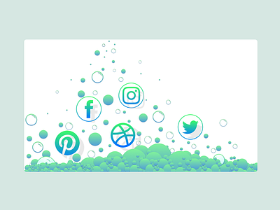 Social Share Icons 010 dailyui design socialshare