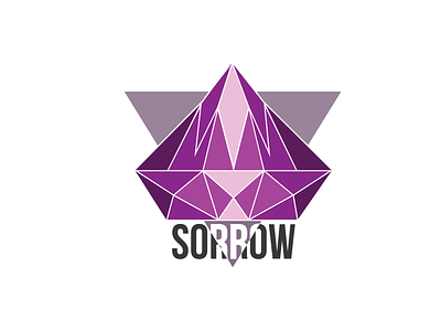 Misfit II clean diamond logo misfit purple sorrow