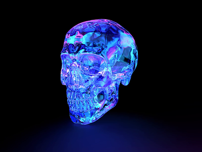 Premium NFT Collection FOR SALE 3d 3d art 3d artist animation c4d crypto dark eth future glass illustration metaverse nft nfts skull