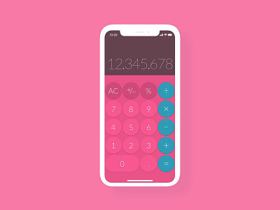 Daily UI 004 - Calculator