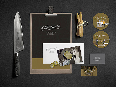 Fleischmann Brand gastronomy hospitality restaurant logo