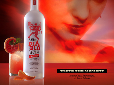 Santo Diablo Campaign alcohol liquor branding product branding spirits