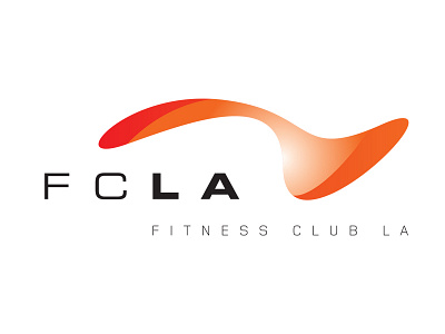 Fitness Club LA branding branding agency fitness brand fitness logo logo