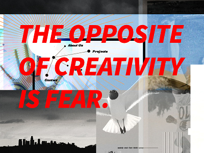 The opposite of creativity..