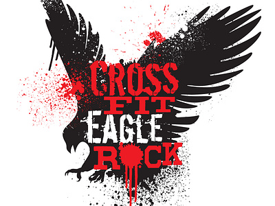 Eagle Rock CrossFit branding agency fitness brand illustration