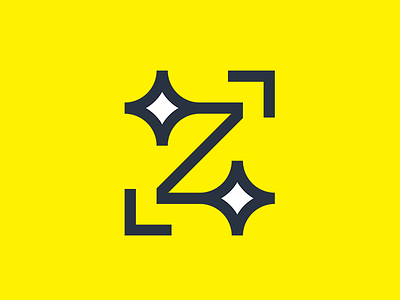 Z letter geometric lines minimal minimalist modern strong symbol