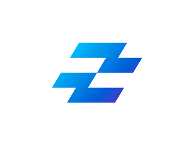 Z letter abstract geometric lines minimalist modern solid strong symbol z letter