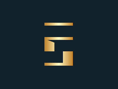 Abstract-minimal FS monogram abstract f letter fs monogram geometric minimal minimalist monogram s letter solid strong symbol