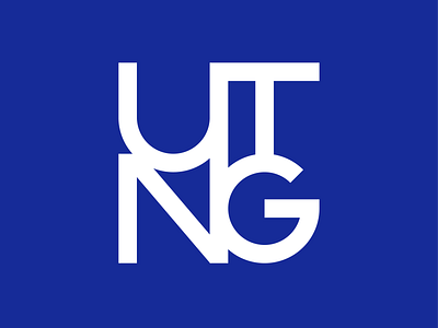 UTNG CONCEPT abstract geometric geometry letter minimal minimalist modern solid strong