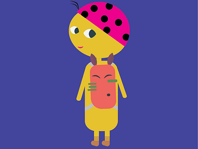 Ladybug illustration digital drawing illustration