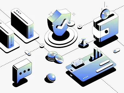 Isometric illustration dailu ui graphic design icon isometric illustration sketch ui vector