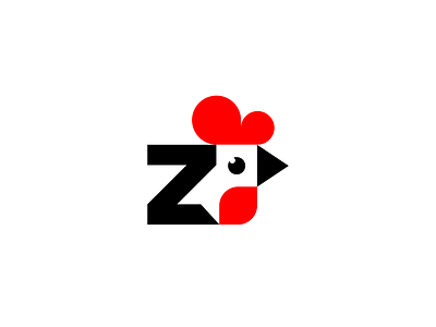 Z rooster animal business chicken company farm field initial letter logo logos logotype memorable pet rooster sale sales shop simple store typography