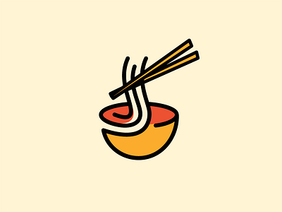 My Noodle logo by Teddy Yulianto on Dribbble