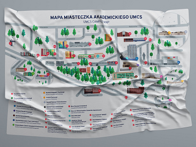 UMCS Campus map