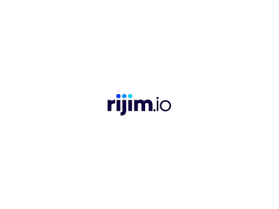 rijim.io application branding design icon identity illustration logo mark typography vector