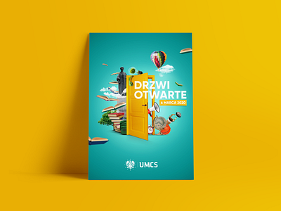 Open Days UMCS 2020 brand branding branding design design design art key visual open days promo university visual visual art visual design