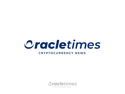 Oracletimes - Logo design blogging bold brannding creative logo crypto logo logo design logotype news oracle symbol