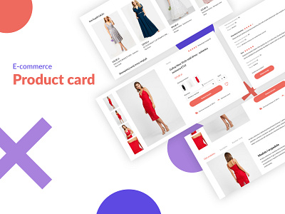 E-commerce product card e commerce ecommerce ecommerce design ecommerce fashion ecommerce product card fashion product card ux design uxui web design