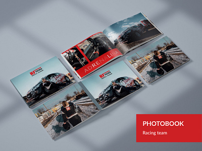 Photobook - Racing team photobook print racing racing cars racing team rally