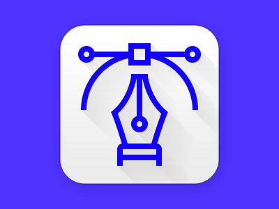 Daily UI - 005 - App Icon 005 dailyui icon line pen vector