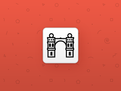 Kamapu City Guides - Córdoba app city flat icon line icon tourism
