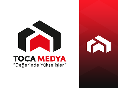 Toca Medya design logo medialogo medya minimalist toca