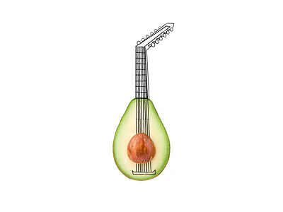 Musical Minimal alligator avakado musical pear