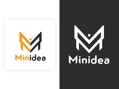 Minidea Logo artdesign artwork design graphic logo logodesign logotype minidea minimal minimalist work