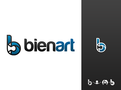 bienart logo bienart brand graphic logo logo design logodesign markalama minimalism