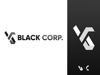 Black Corp. Logo art bc blackcorp brand branding design logo logodesign logos logotasarım logotype minimal ui work