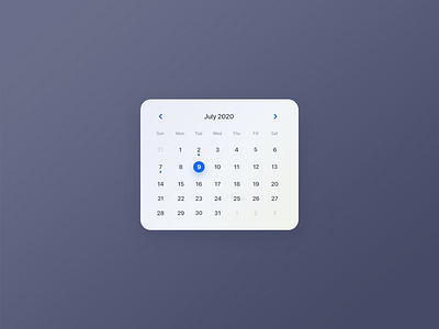 Calendar | UI Component