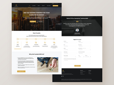 ScottJordan Landing Page | Press 'L' if you like this one! adobe xd branding design landing page minimal uiux userinterface visual design web