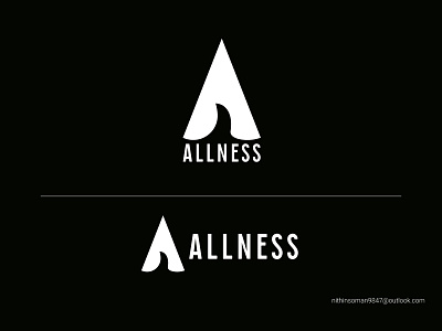 ALLNESS branding brandmark design icon identity logo logo design logomark logomarks logoroom logos logotype minimal