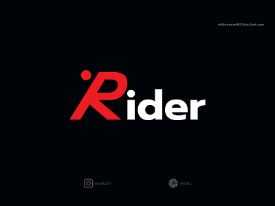 Rider Wordmark brandidentitydesign identity identitydesign letters logomark logotype type vector visualidentity wordmark words