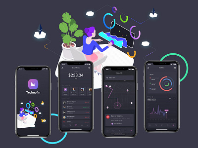 Technofin App Design