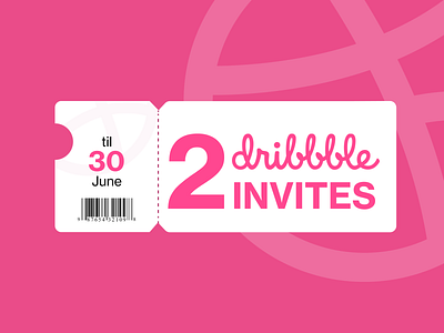 2 Dribbble Invites dribbble dribbble best shot dribbble invitation dribbleinvite