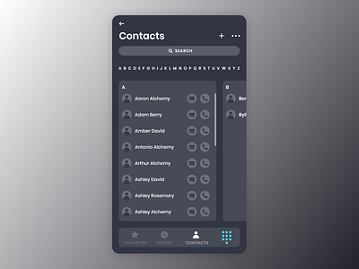 [4/11] [mobile design] contacts contacts design ui user experience user interface userinterface ux