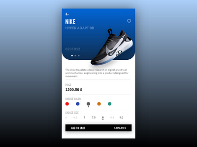 [9/11] [mobile design] shop shoe design shopping ui user interface ux