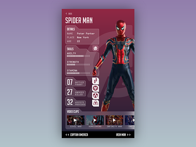 [10/11] [mobile design] Avengers Guide