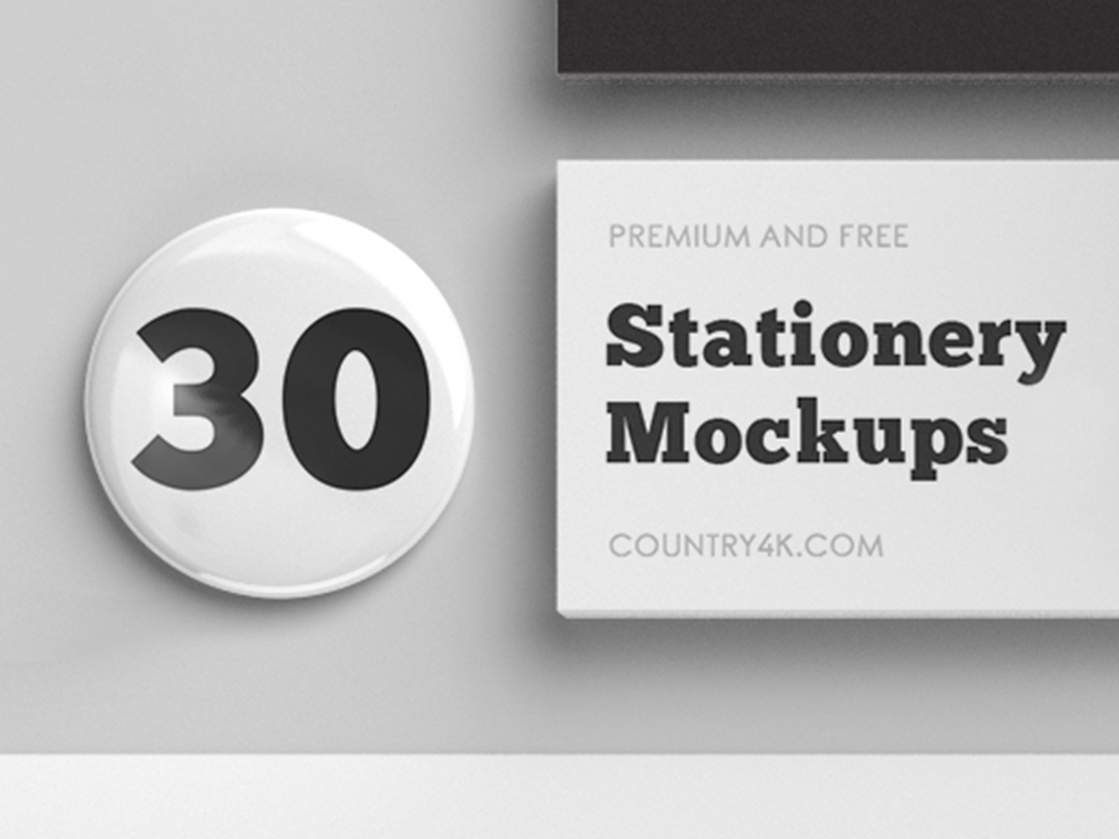 30 Premium and Free Stationery Mockups in PSD by Country4k on Dribbble