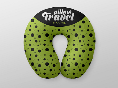 2 Free Travel Pillow Mockups accessory cloth cushion fabric fashion free freebie mockup mockups pillow sleep travel