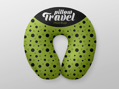 2 Free Travel Pillow Mockups