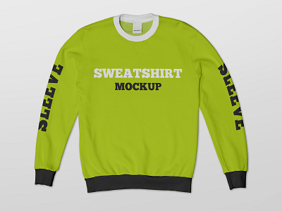 2 Free Crew Neck Sweatshirt Mockups