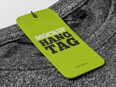 3 Free Hang Tag Mockups apparel tag brand clothes clothing discount free freebie hang tag label logo mockup mockups