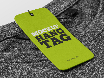 3 Free Hang Tag Mockups