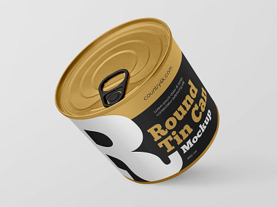 Download 3 Free Round Tin Can Mockups By Country4k On Dribbble