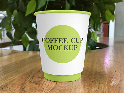 2 Free Paper Coffee Cup on Cafe Table Mockups branding cafe coffee cup drink free freebie identity logo mockup mockups mug
