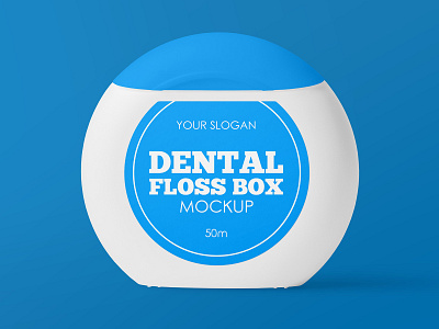 3 Free Dental Floss Box Mockups dentistry free freebie hygiene label logo mockup mockups packaging stomatology tooth