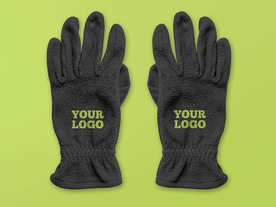 2 Free Glove Mockups clothes fitness free freebie glove gloves logo mockup mockups sport training winter