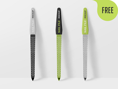 2 Free Nail File Mockups